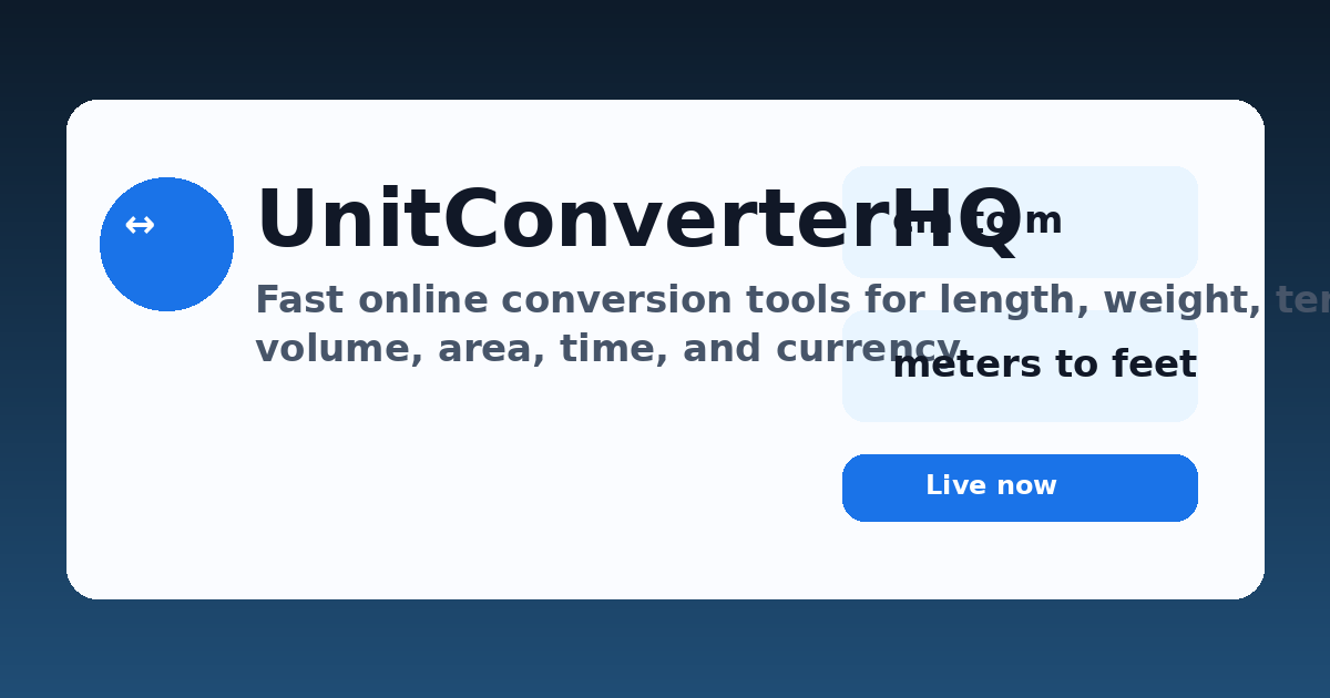 UnitConverterHQ logo